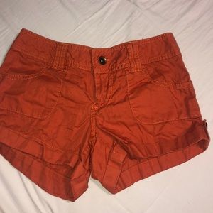 Rue21 burnt orange shorts